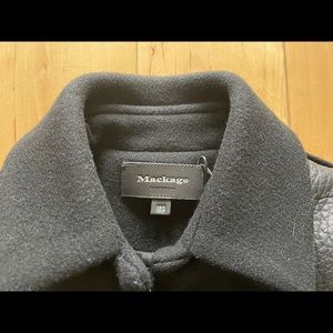 Mackage pea coat s-xs still with tags